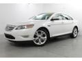 White Platinum Metallic Tri-Coat 2010 Ford Taurus SHO AWD Exterior