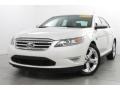 White Platinum Metallic Tri-Coat 2010 Ford Taurus SHO AWD Exterior