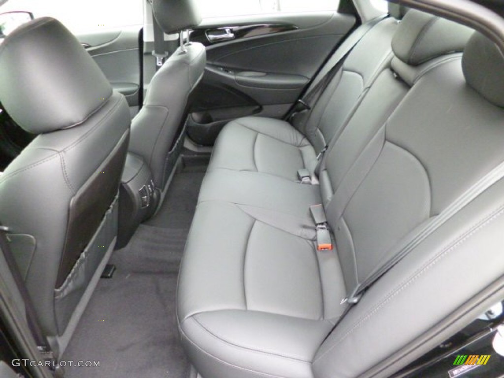 2013 Hyundai Sonata Limited Rear Seat Photo #81220974