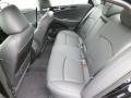 2013 Hyundai Sonata Black Interior Rear Seat Photo