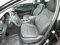 2013 Hyundai Sonata Black Interior Front Seat Photo
