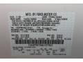 UG: White Platinum Metallic Tri-Coat 2010 Ford Taurus SHO AWD Color Code