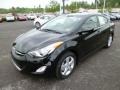 2013 Black Hyundai Elantra GLS  photo #3