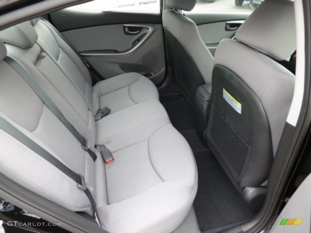 2013 Elantra GLS - Black / Gray photo #12