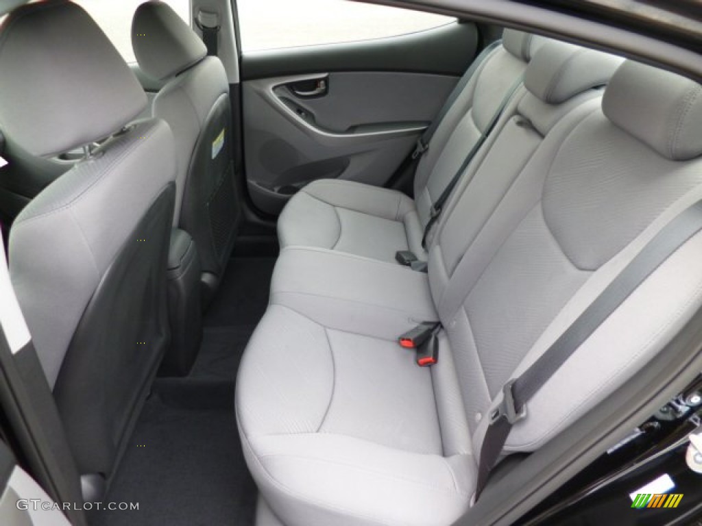 2013 Elantra GLS - Black / Gray photo #13