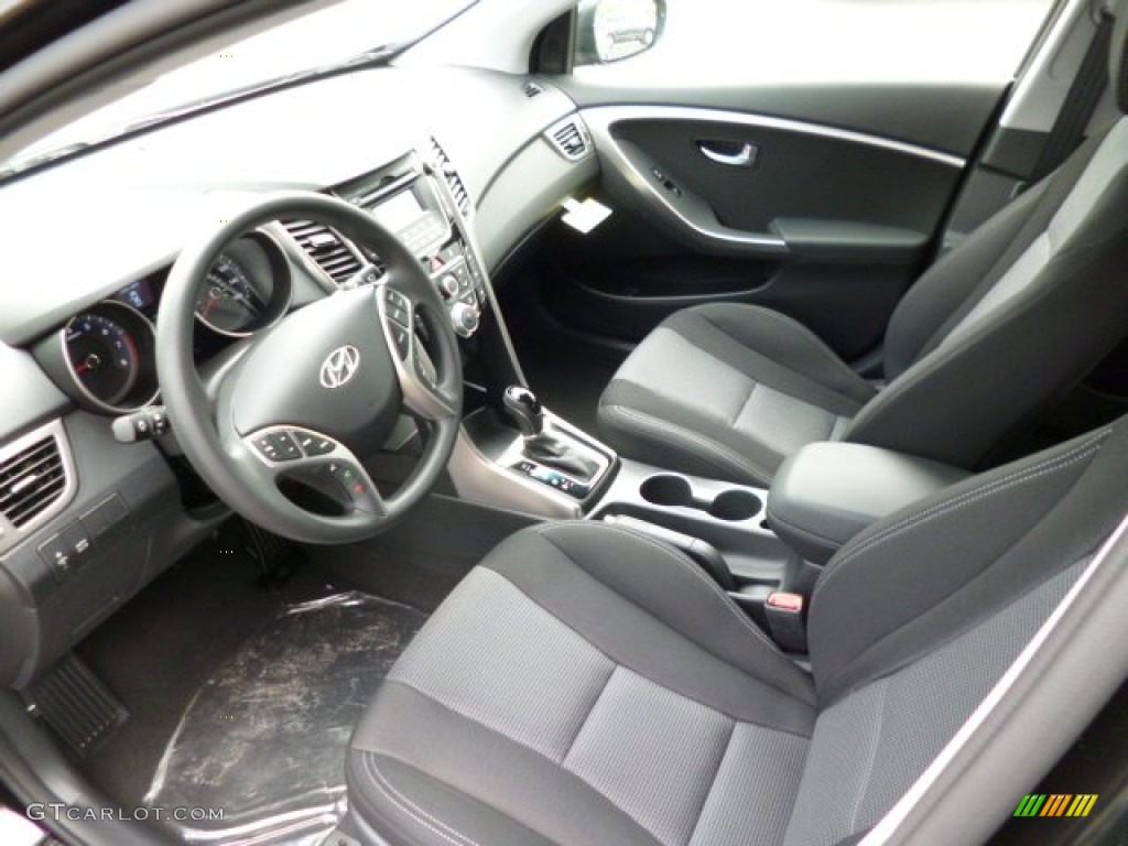 Black Interior 2013 Hyundai Elantra GT Photo #81222211