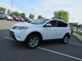 2013 Super White Toyota RAV4 XLE  photo #3