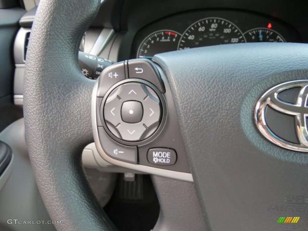 2013 Camry L - Magnetic Gray Metallic / Ash photo #14