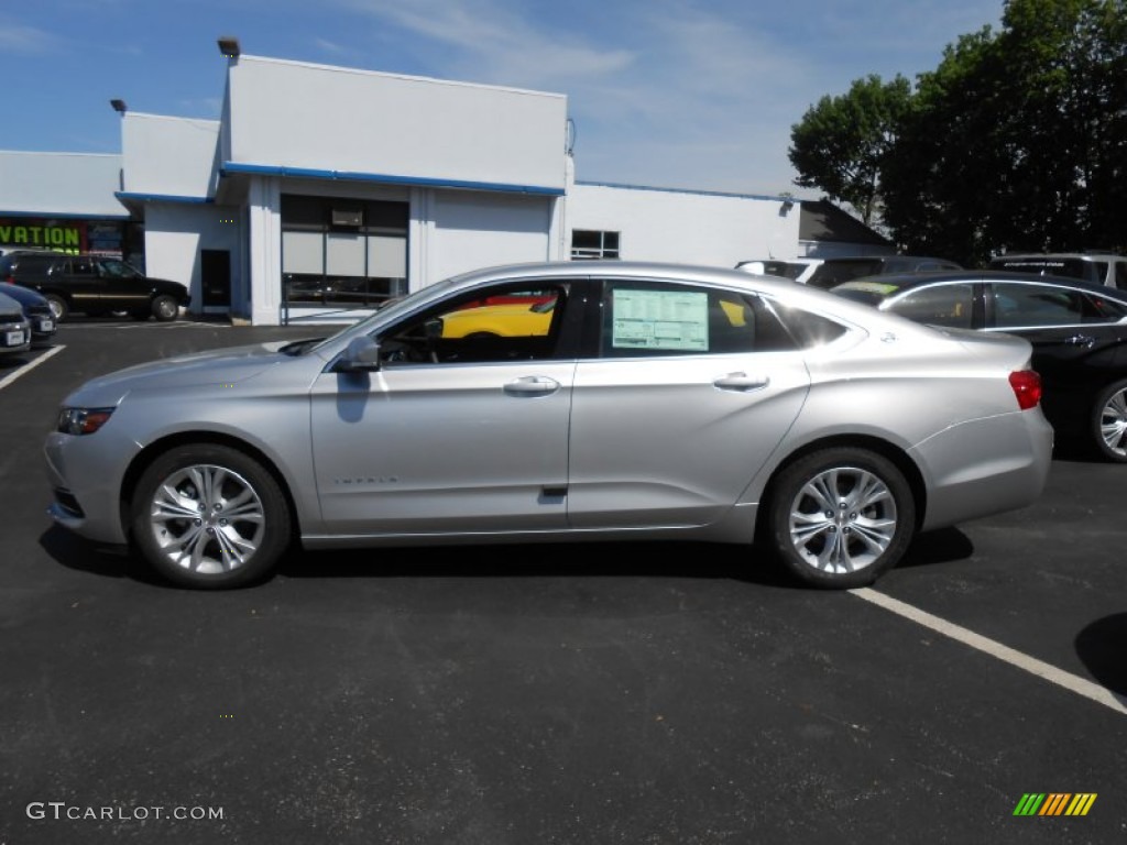 Silver Ice Metallic 2014 Chevrolet Impala LT Exterior Photo #81224250