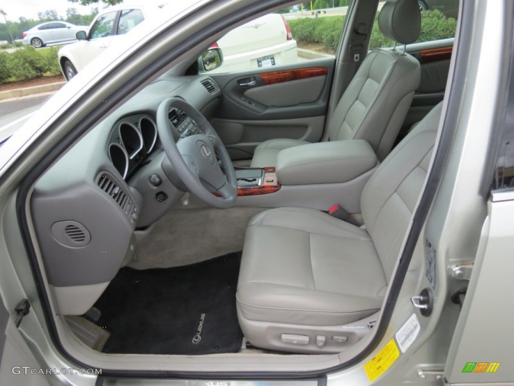 Light Charcoal Interior 2002 Lexus GS 300 Photo #81224397
