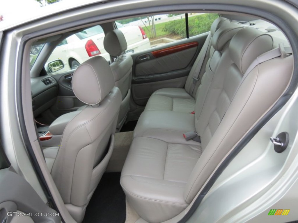 2002 Lexus GS 300 Rear Seat Photo #81224415
