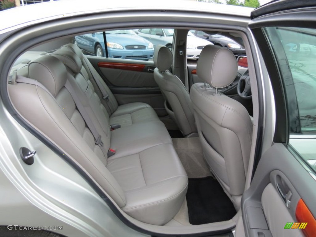 2002 Lexus GS 300 Rear Seat Photo #81224424