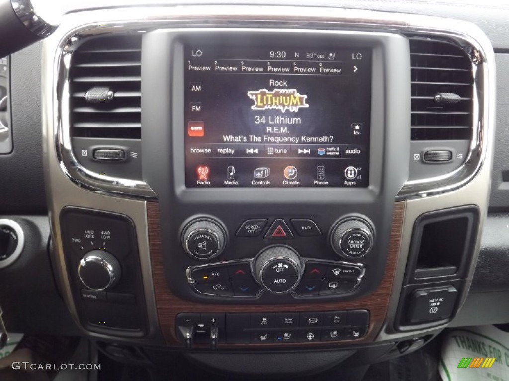 2013 Ram 3500 Laramie Mega Cab 4x4 Dually Controls Photo #81226264