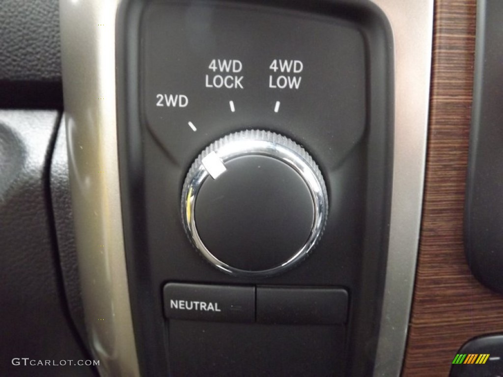 2013 Ram 3500 Laramie Mega Cab 4x4 Dually Controls Photo #81226348