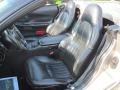 Black 1998 Chevrolet Corvette Convertible Interior Color