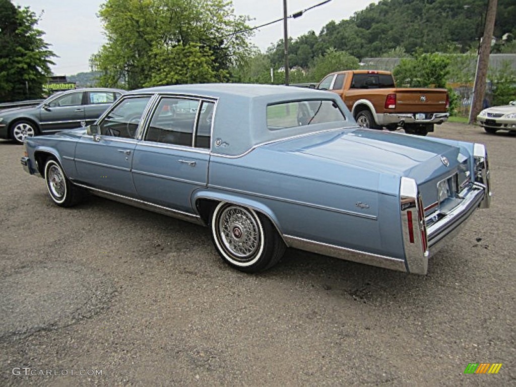 Glacier Blue 1988 Cadillac Brougham d'Elegance Exterior Photo #81227143