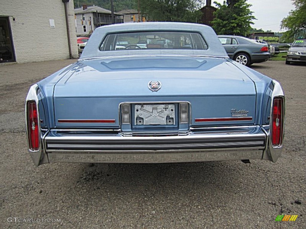 Glacier Blue 1988 Cadillac Brougham d'Elegance Exterior Photo #81227236