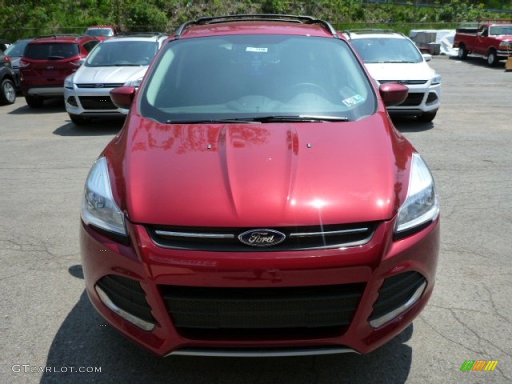 2013 Escape SE 2.0L EcoBoost 4WD - Ruby Red Metallic / Charcoal Black photo #6