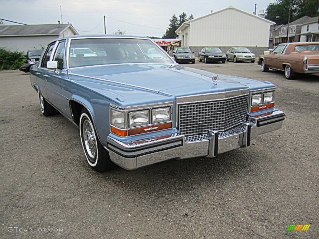 Glacier Blue 1988 Cadillac Brougham d'Elegance Exterior Photo #81227440