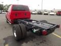 2013 Flame Red Ram 3500 Tradesman Crew Cab 4x4 Dually Chassis  photo #5