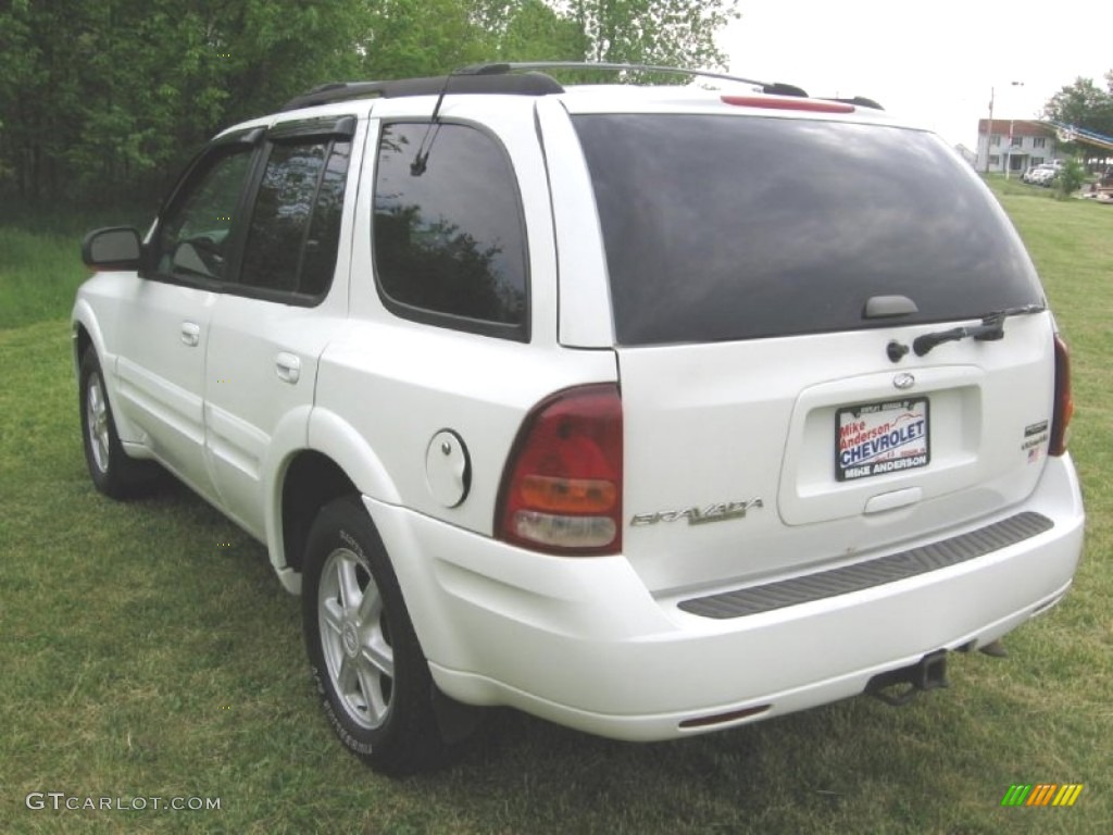 2002 Bravada AWD - Arctic White / Pewter photo #3