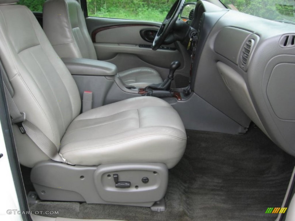 2002 Bravada AWD - Arctic White / Pewter photo #13