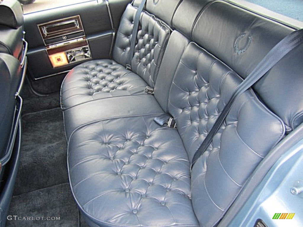 1988 Cadillac Brougham d'Elegance Rear Seat Photo #81228262