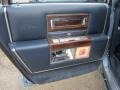 Blue 1988 Cadillac Brougham d'Elegance Door Panel