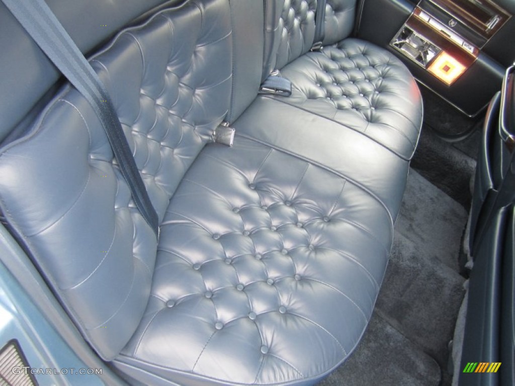 1988 Cadillac Brougham d'Elegance Rear Seat Photo #81228398