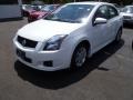 2012 Aspen White Nissan Sentra 2.0 SR  photo #3