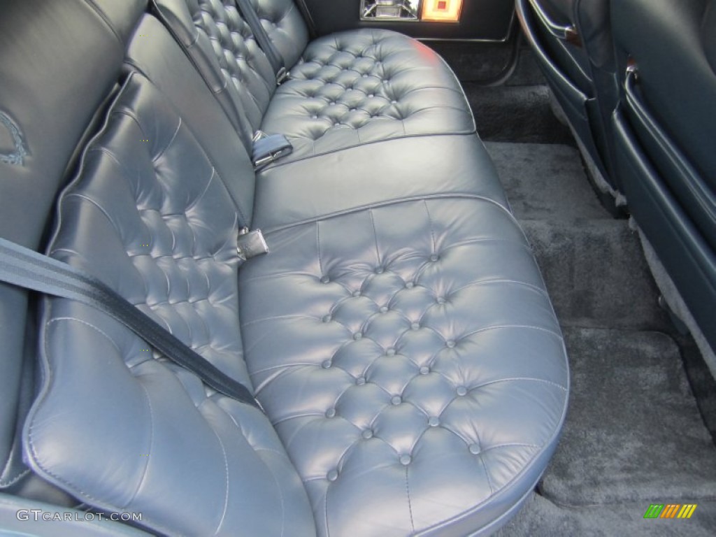 1988 Cadillac Brougham d'Elegance Rear Seat Photos