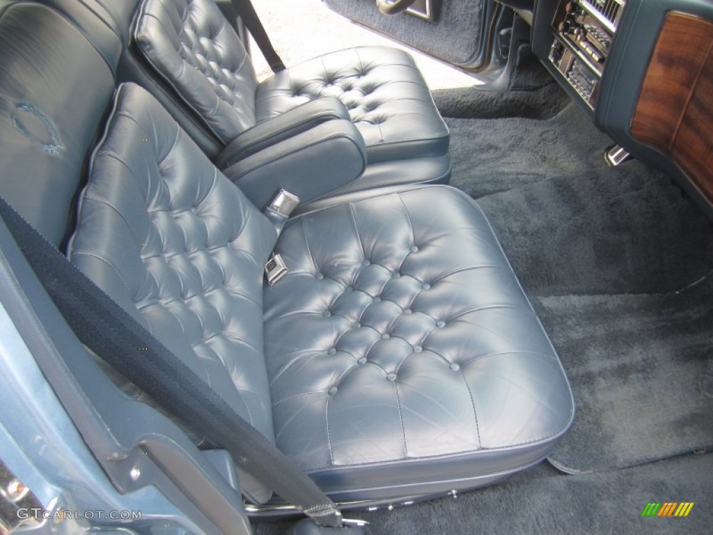 1988 Cadillac Brougham d'Elegance Interior Color Photos