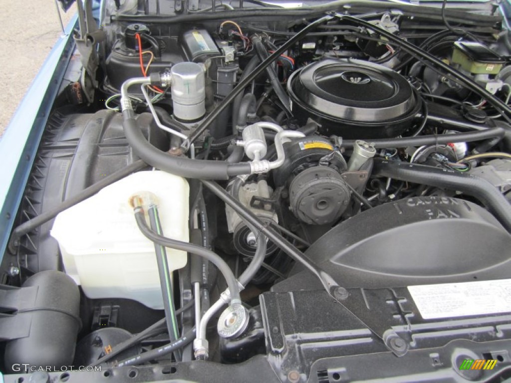 1988 Cadillac Brougham d'Elegance 5.0 Liiter OHV 16-Valve V8 Engine Photo #81228664