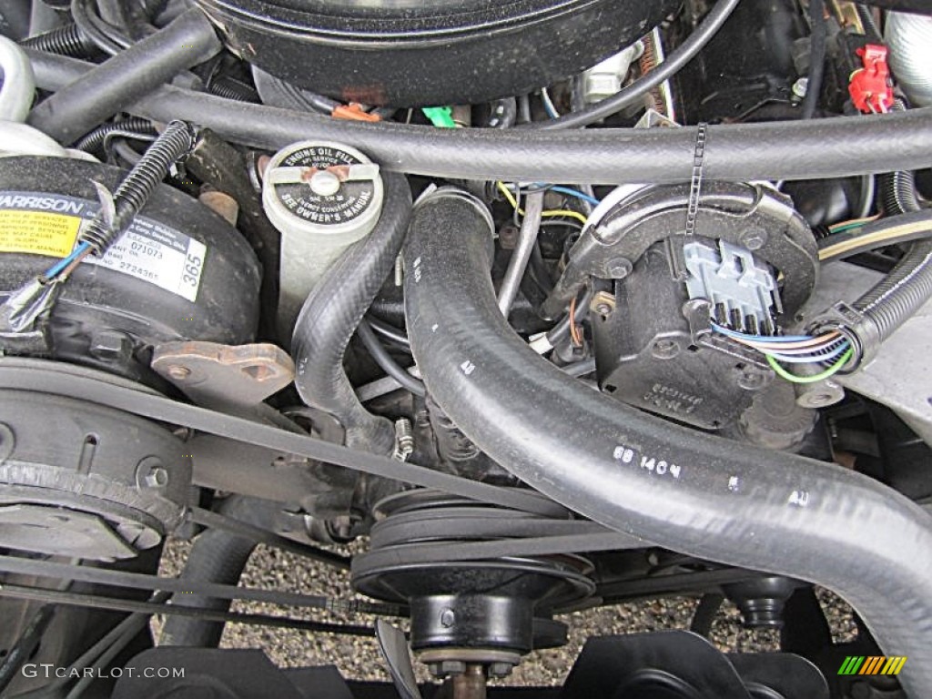 1988 Cadillac Brougham d'Elegance Engine Photos