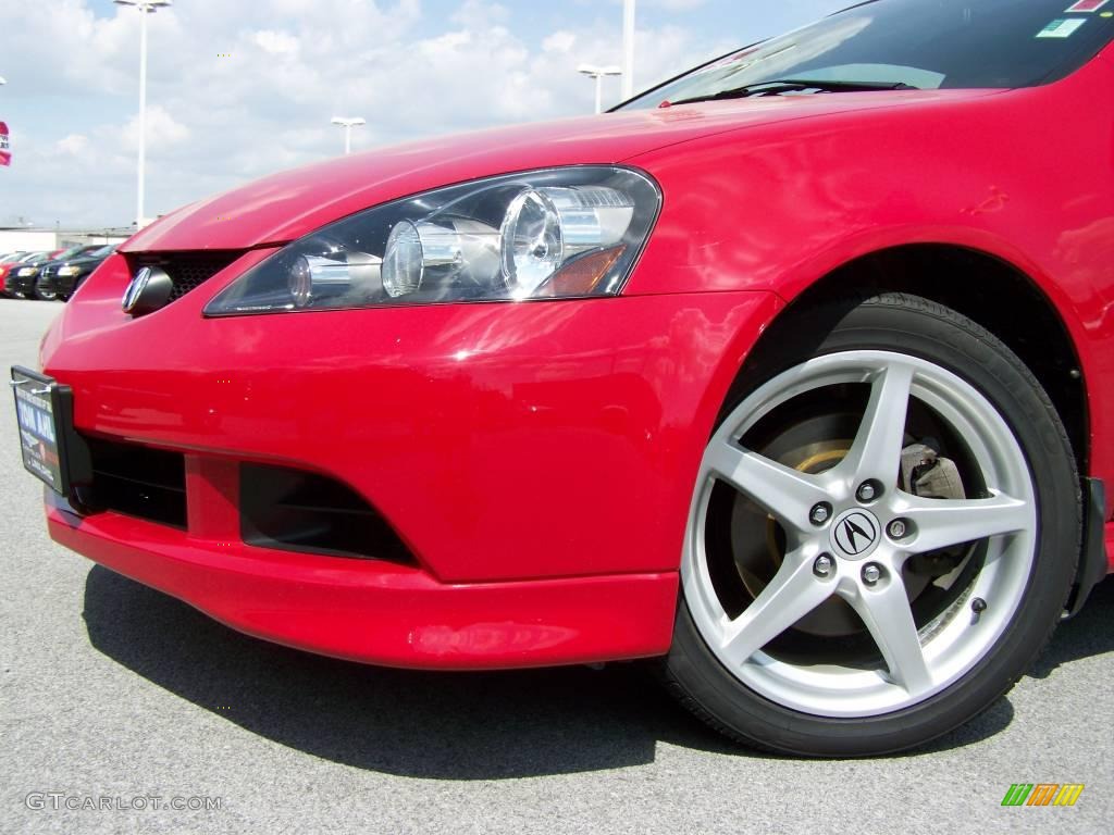 2006 RSX Type S Sports Coupe - Milano Red / Titanium photo #2