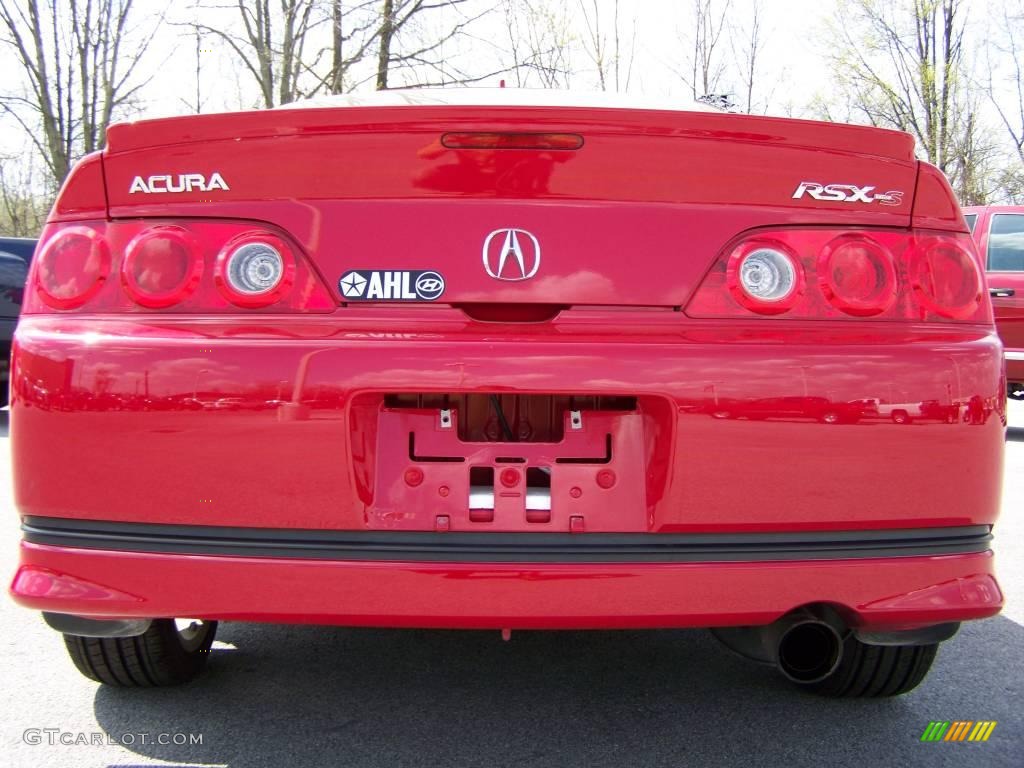 2006 RSX Type S Sports Coupe - Milano Red / Titanium photo #5