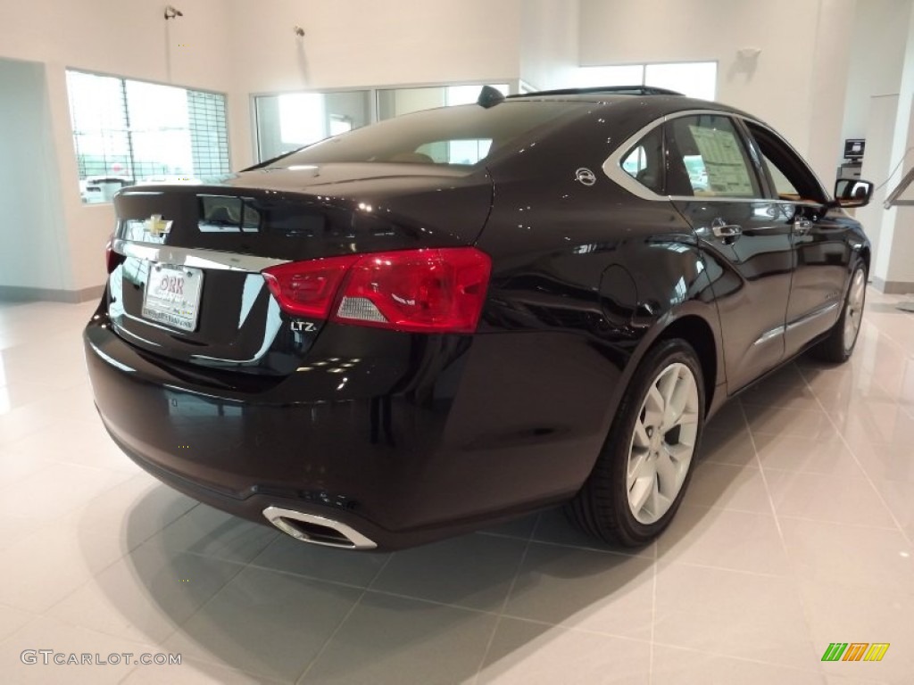 2014 Impala LTZ - Black / Jet Black/Mojave photo #8