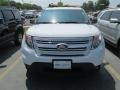 2013 Oxford White Ford Explorer XLT  photo #4