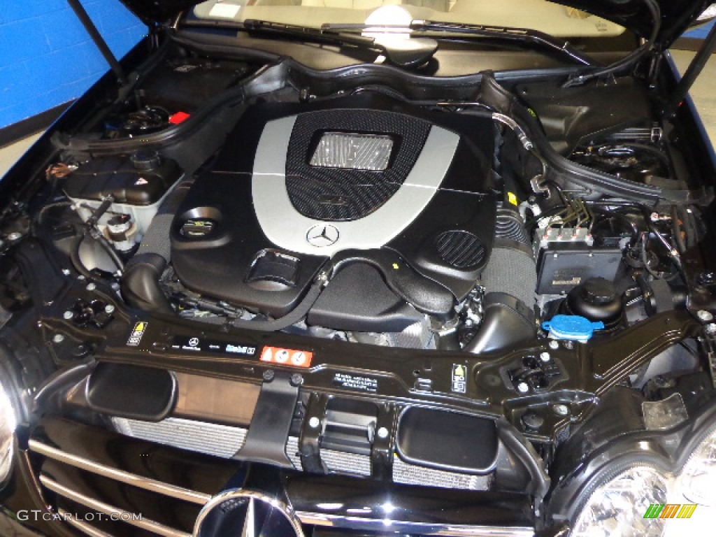 2007 CLK 550 Cabriolet - Black / Stone photo #20