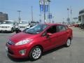Red Candy Metallic - Fiesta SEL Sedan Photo No. 5