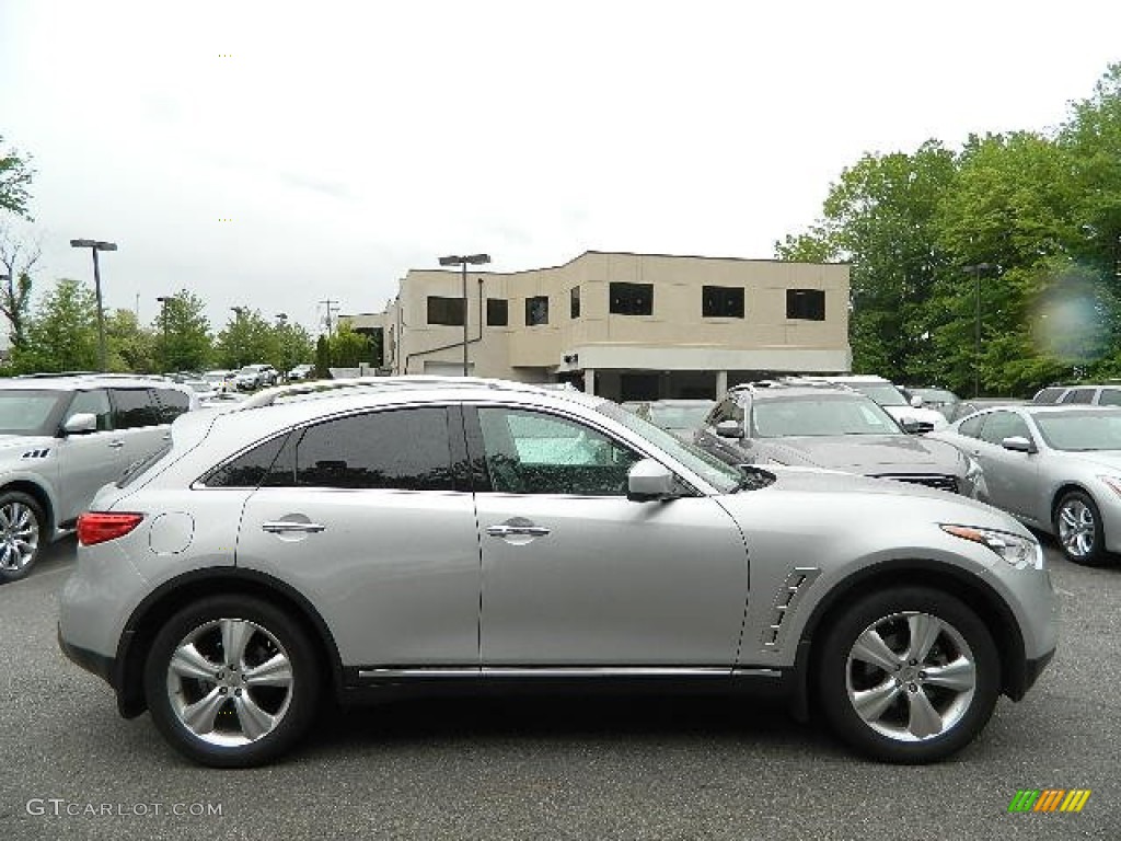 2010 FX 35 AWD - Liquid Platinum / Graphite photo #2