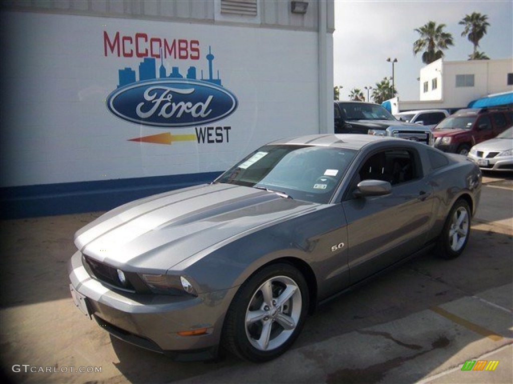 2012 Mustang GT Coupe - Sterling Gray Metallic / Charcoal Black photo #1
