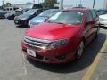 2011 Red Candy Metallic Ford Fusion Sport AWD  photo #5