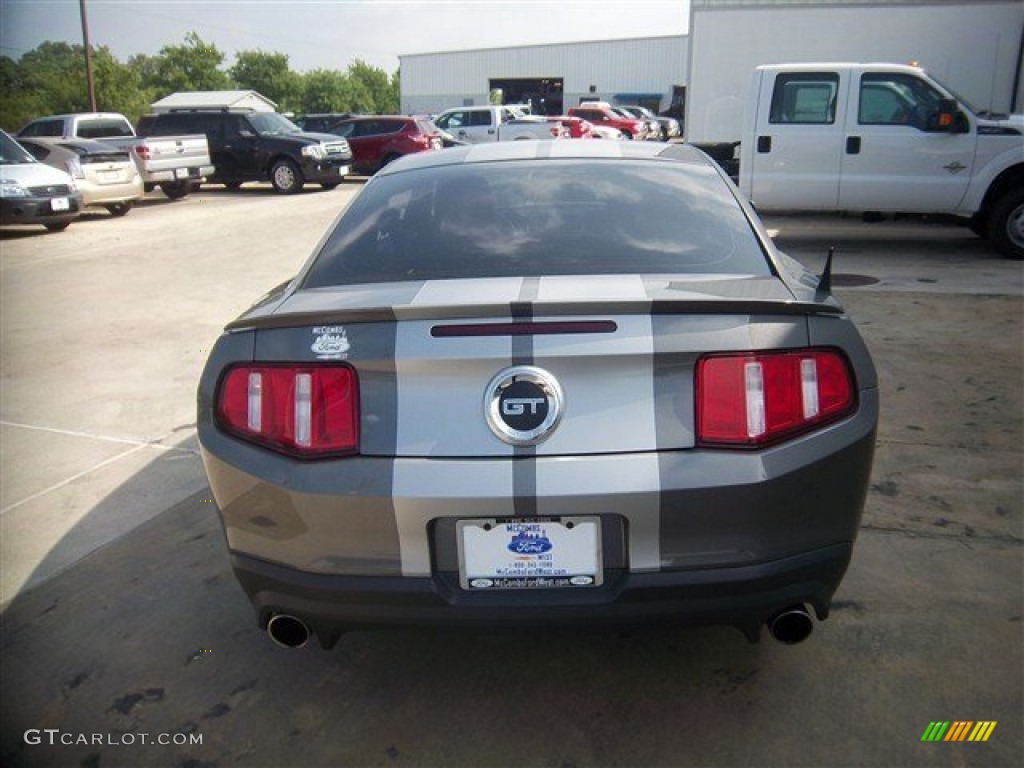2012 Mustang GT Coupe - Sterling Gray Metallic / Charcoal Black photo #7