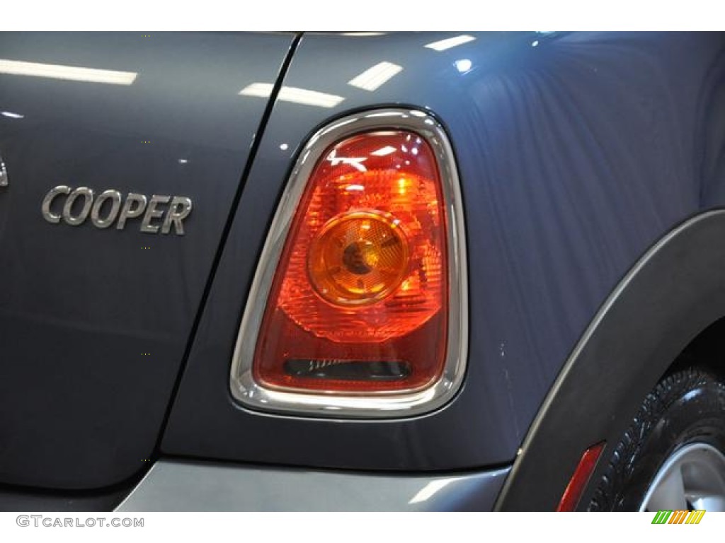 2009 Cooper Convertible - Horizon Blue / Gravity Tuscan Beige Leather photo #13