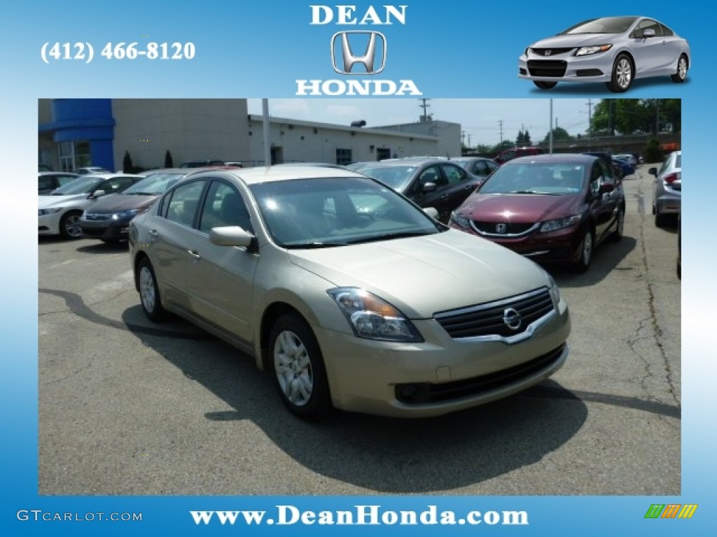 2009 Altima 2.5 S - Sonoran Sand Metallic / Blond photo #1