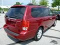 2007 Cranberry Red Hyundai Entourage SE  photo #3