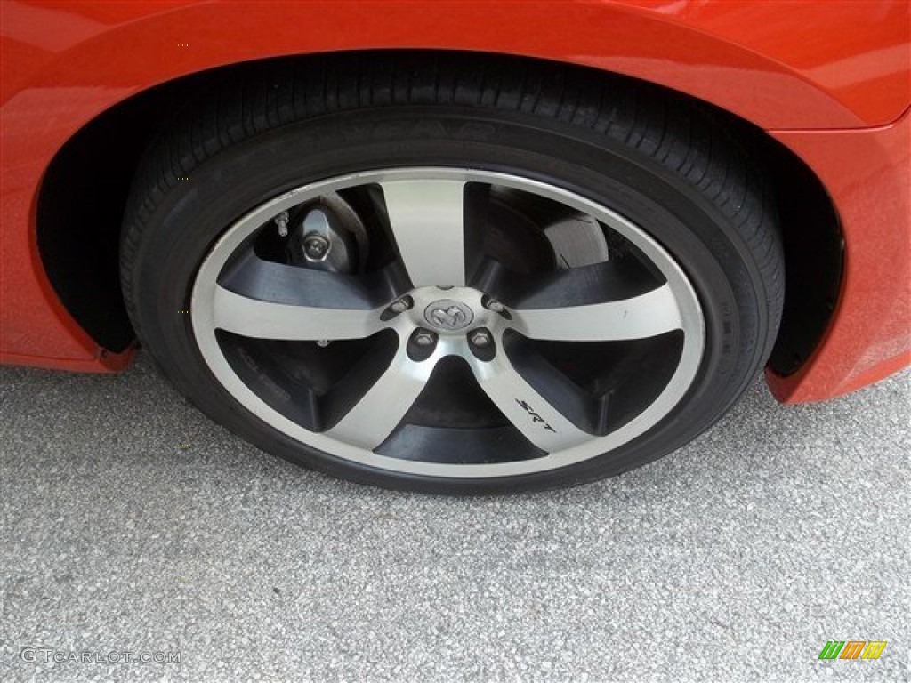 2009 Charger SRT-8 Super Bee - HEMI Orange Pearl / Dark Slate Gray photo #9