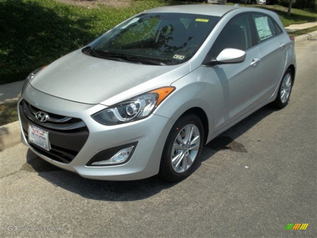 2013 Elantra GT - Silver / Black photo #1