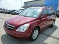 2007 Cranberry Red Hyundai Entourage SE  photo #7